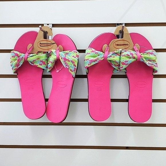🆕️ NEW Havaianas You St. Tropez Mesh Sandal, Size 7, 8, 9, 10, 11, 12 Pink Flux - Picture 13 of 13